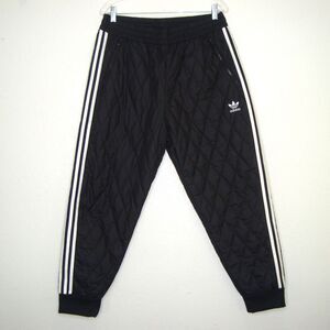Adidas Adicolor Classics SST Black Quilted Track Pants